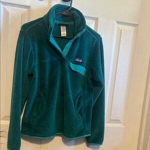 Patagonia Teal Fleece Jacket